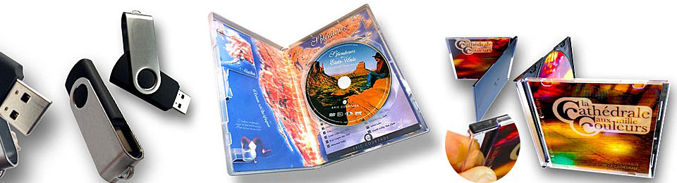 Gravure CD en Boîtiers CD cristal